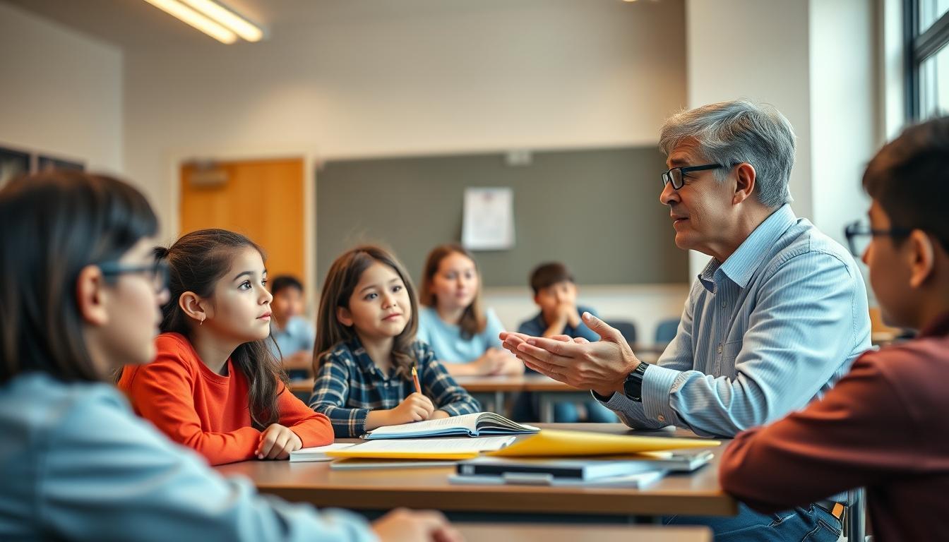 Student preparing for exams with study materials
